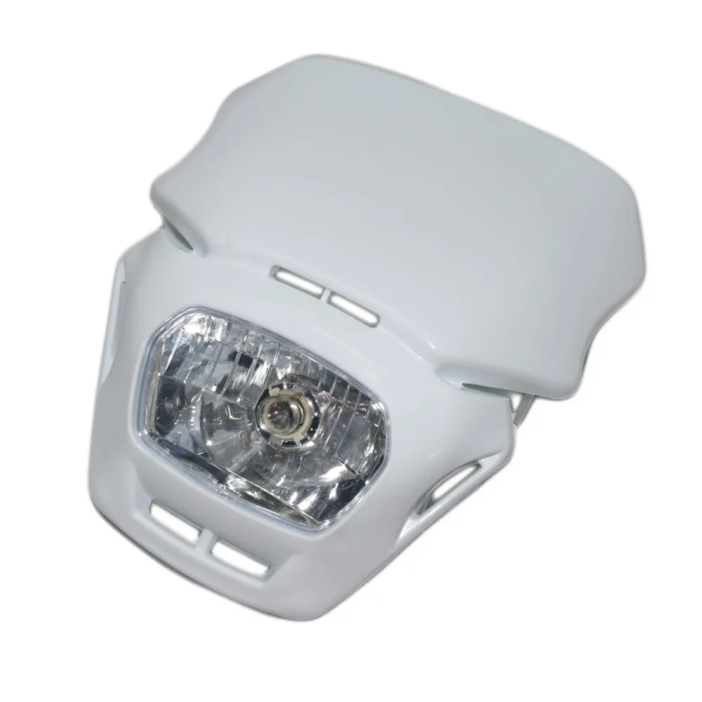 

12V 20W Motorcycle Dirt Bike Headlight Fairing Dual Sport Enduro Headlight Headlamp For Honda Suzuki Yamaha Kawasaki