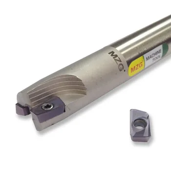 MZG BAP300RC10-10-100-1T Carbide Insert Clamped Milling Cutting Shoulder Right Angle Precision Milling Cutter End Mill Shank