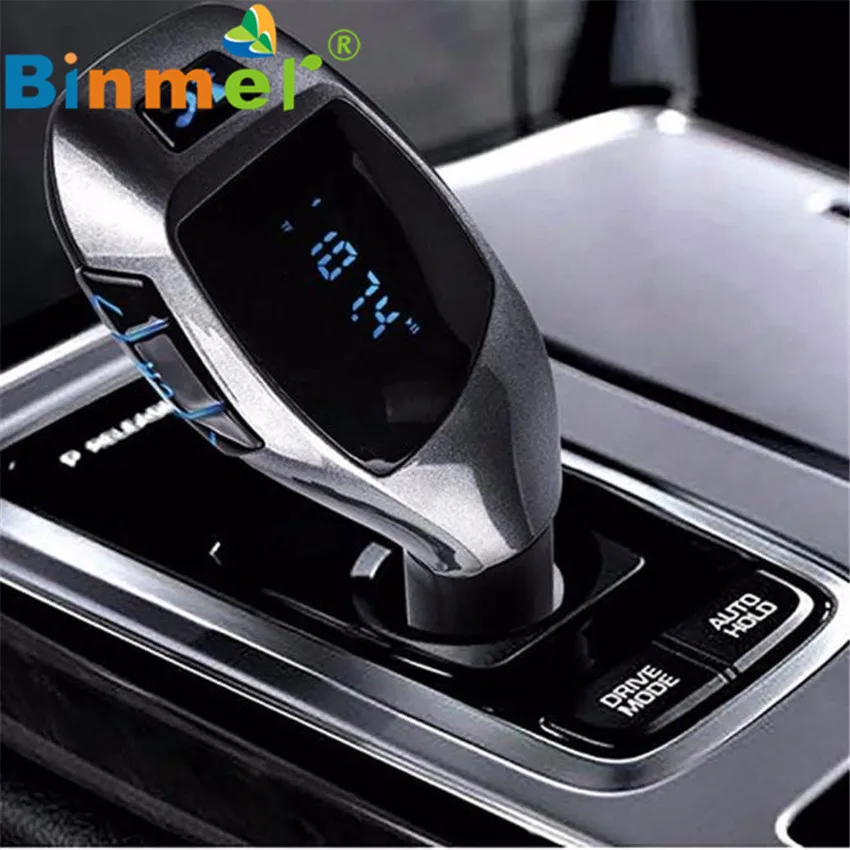 Car Music MP3 Player Wireless Bluetooth LCD MP3 Player Car Kit SD MMC USB FM Trasmettitore Modulatorlecteur de musique N1213 bluetooth-music-player : image Car Music MP3 Player Wireless Bluetooth LCD MP3 Player Car Kit SD MMC USB FM Trasmettitore Modulatorlecteur de musique N1213 bluetooth-music-player
