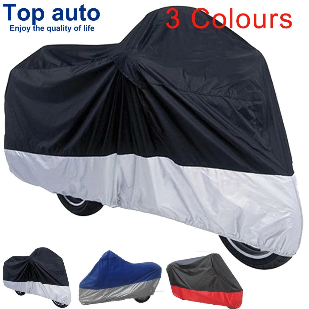 

3colors L,XL,2XL Universal Outdoor Uv Protector Bike Rain Dustproof Moped Scooter Motorcycle cover for Scooter Covers waterproof