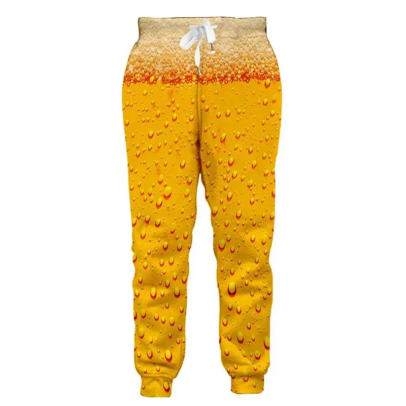 

Beer Joggers Pants Men Women 3D Print Trousers Autumn Winter Trouser Casual Women Men Pants Unisex Sweatpants