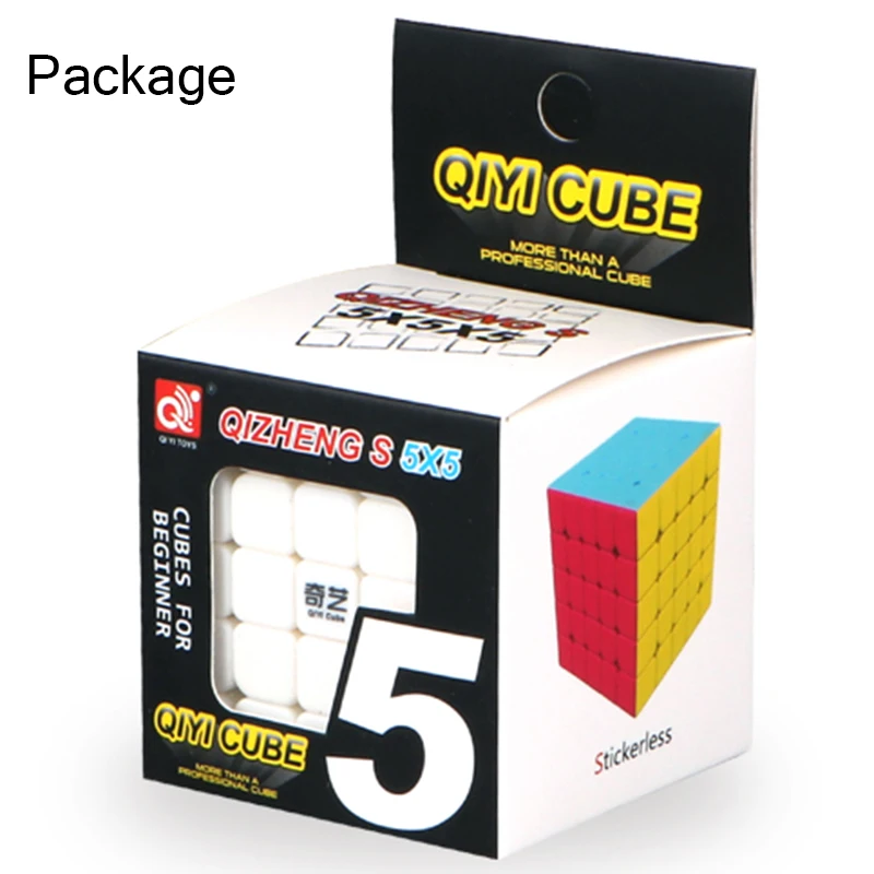 Qiyi Qizheng S Magic Cube 5x5 цветной QizhengS кубический антистресс игрушки для детей CUBO MAGICO, обучающие игрушки для детей