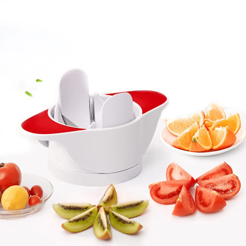 Plastic Fruit Vegetable Cutter Fruit Slicer Tomato Apple Cutters
