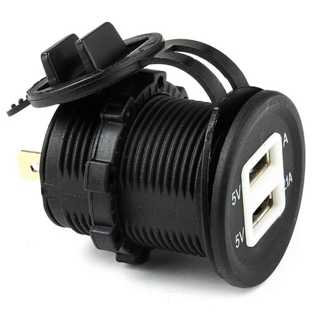 Dual USB 12V Car Cigarette Lighter Adapter Mobilephone GPS Charger Car Charger Adapter for