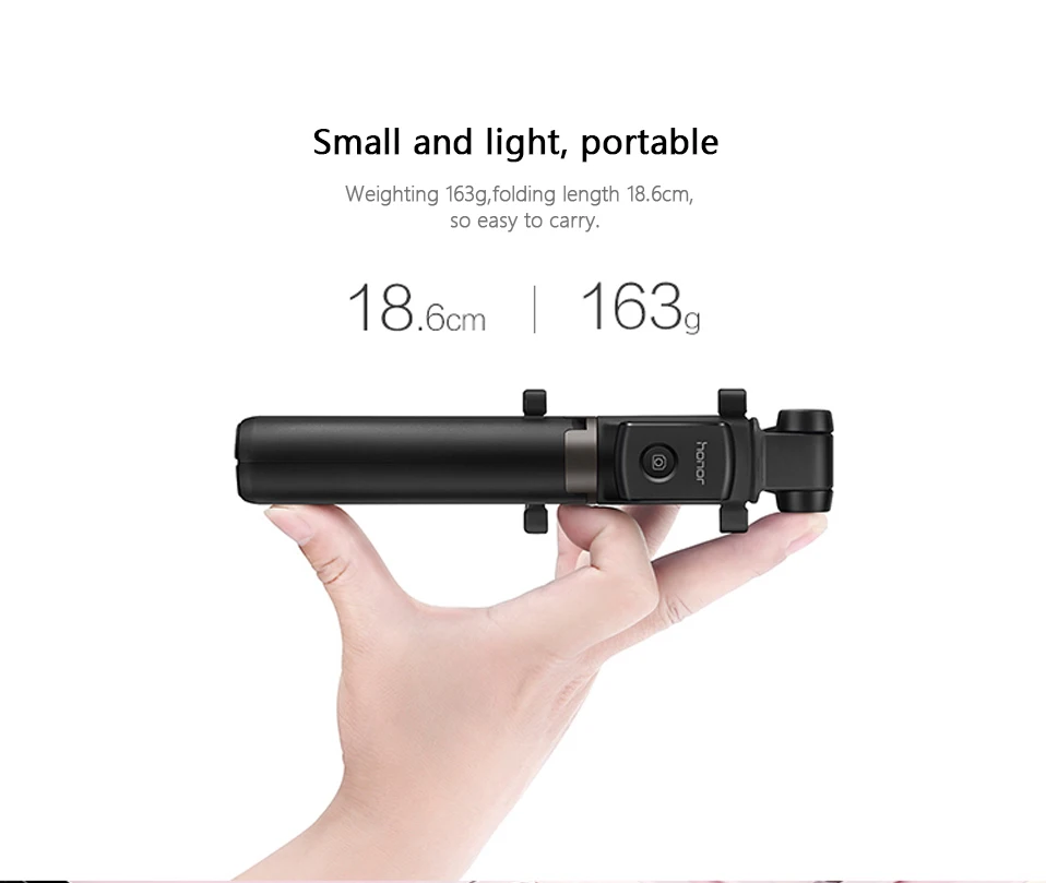 huawei Honor AF15 селфи палка штатив портативный монопод Bluetooth 3,0 выдвижная для селфи палка для смартфона