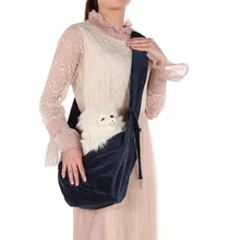 Транспортировочные пакеты для собак, маленьких домашних животных, кошек, переноски, должны слинг, темно-синяя полоса, узор, регулируемая, должна быть дышащая сумка 19June18P30