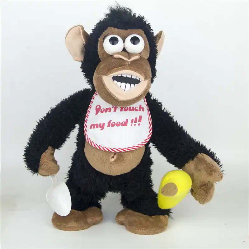 magnetic plush monkey