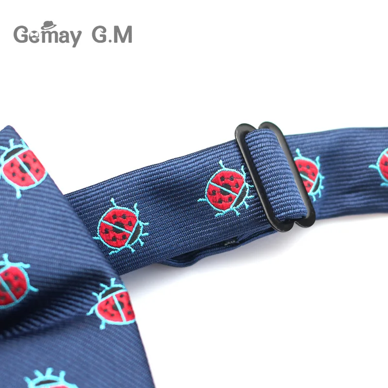 Формальный деловой костюм галстуки-бабочки для мужчин полиэстер животных Галстуки Мода регулируемый галстук-бабочка для свадебной