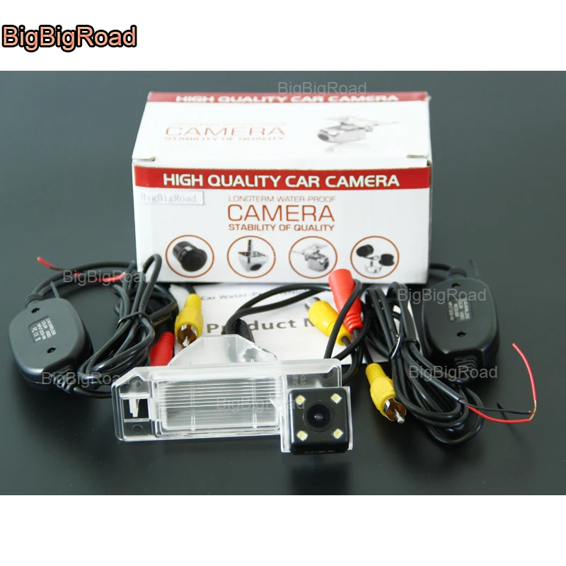 

BigBigRoad For PEUGEOT 4008 2011 2012 2013 CITROEN C4 AIRCROSS / C4 SUV Wireless Camera Car Rear View Backup Reverse Camera