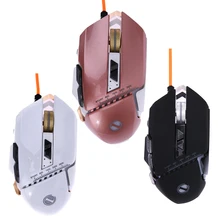 7 Color 8 Programmable Buttons 3200DPI G40 Optical Computer Laptop Gamer Mouse USB Wired Gaming Mouse game mice