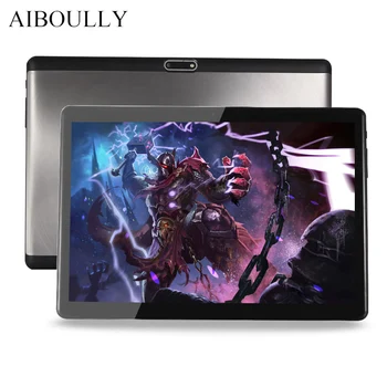 شراءAIBOULLY 10.1 بوصة أندرويد مكالمة هاتفية أقراص ثماني النواة 4GB RAM أندرويد 7.0 3g 4g LTE هاتف لوحي الكمبيوتر المزدوج سيم كاميرا تبويب 9.7''