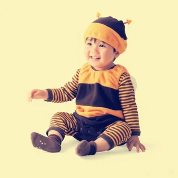

Baby Boys Girls Clothes Outfits Halloween Cotton Long Sleeve Jumpsuits Newborn Baby Rompers Infant toddler Strawberry clothing