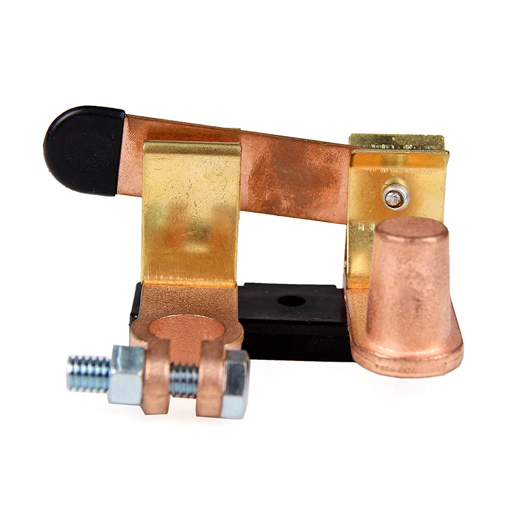 

Car Battery Cut Off Shut Off Switch Battery Disconnect Knife Blade Switch For Top Post Top Terminal
