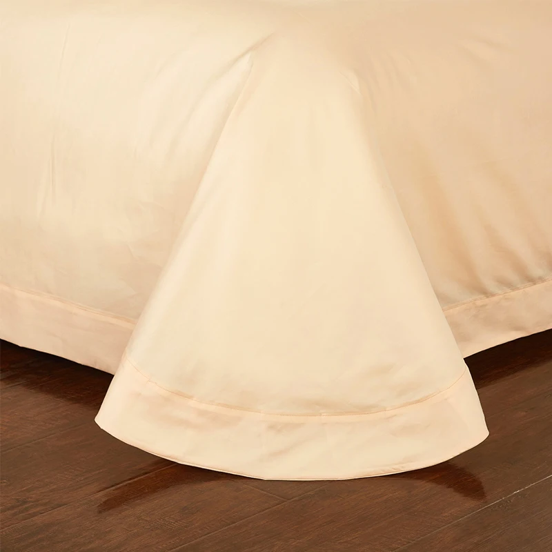 4 шт. queen King size мягкая из египетского хлопка постельный комплект для девочек женские роскошные вышивки цветок комплект постельных