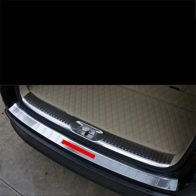 

Trunk Rear Panels Foot Pedal automobile personalized car styling accessories sticker strip accessory 15 FOR Toyota Highlander