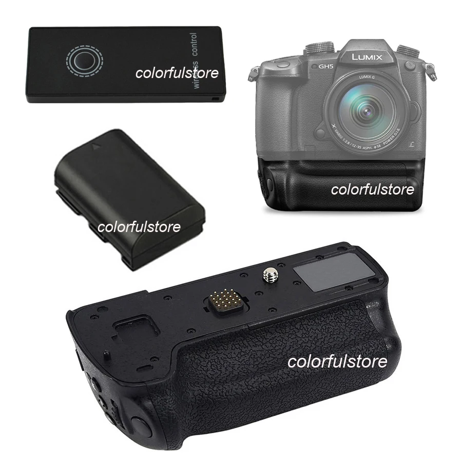 Battery Handle Hand Grip for Panasonic Lumix DMW GH5 GH5 Camera as