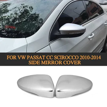 

ABS Matt Chrome car-covers mirror auto side mirror cover for VW passat CC Scirocco 2010-2014