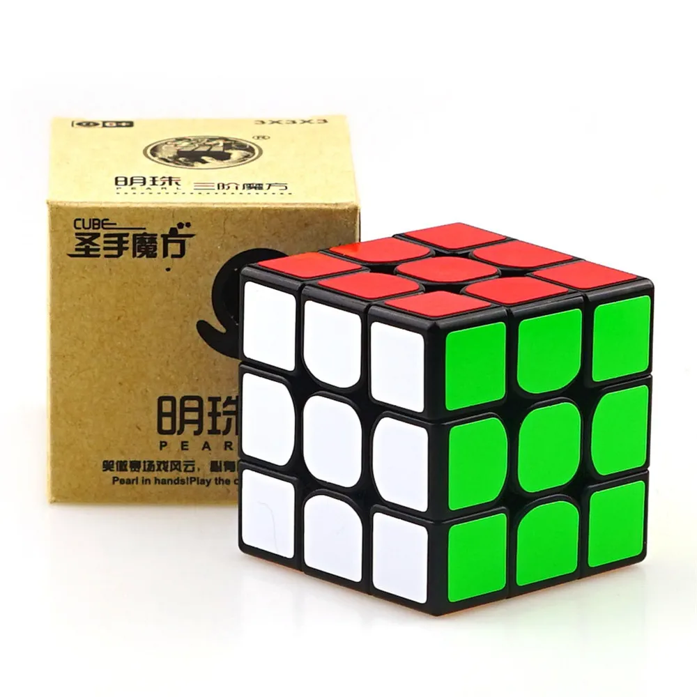 ShengShou MingZhu 3x3x3 профессиональный учебный, обучающий пазл волшебный куб ультра-Гладкий 3x3 кубар-Рубик на скорость детские игрушки подарок