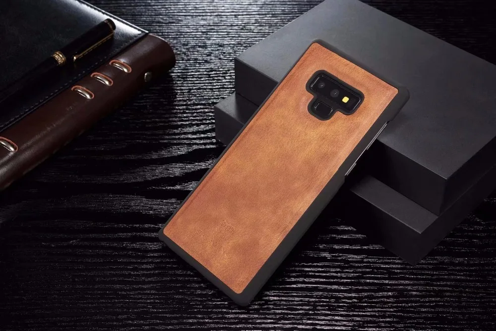 DG MING A8 Plus Чехол-книжка на магнитной застежке с кожаный чехол для samsung galaxy S9 s10 плюс s8 s7edge note9 note8 A3 A5 A7 J3 J5 J7 в европейском стиле
