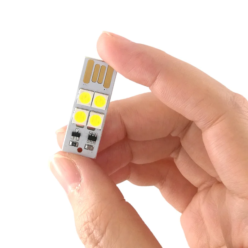 MCIGICM 100 шт. мини usb сенсорный светодиодный светильник, лампа USB, лампа 5 В, компьютерная Ночная лампа, вставляемый сенсорный переключатель