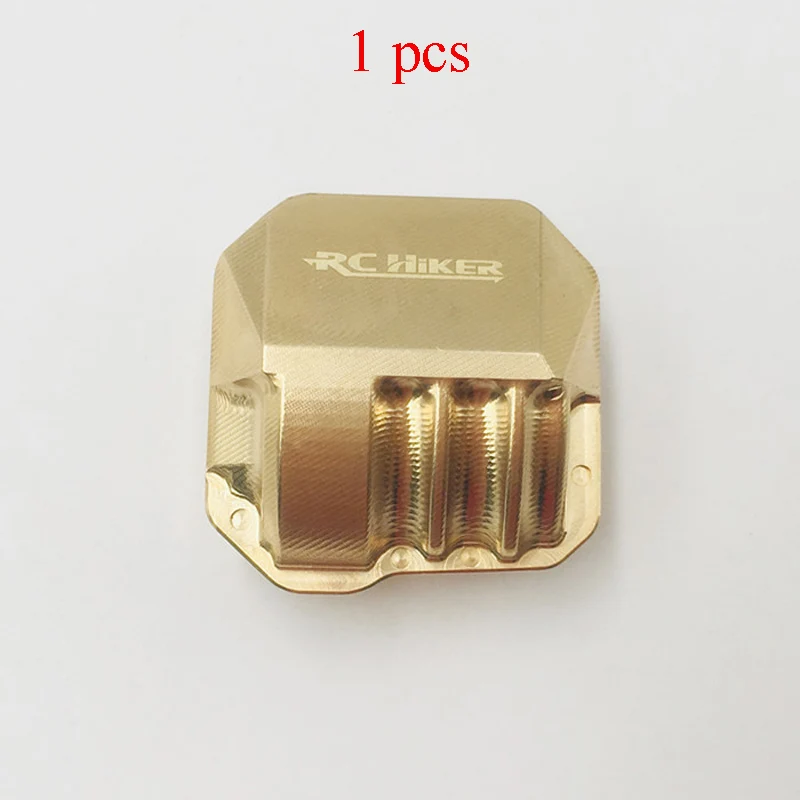 

1pcs RC Hiker Crawler Cars Copper Gearbox Cover Car Axle Protective Case Protector CNC Parts for SCX10 ll 90046 RC Model Cars