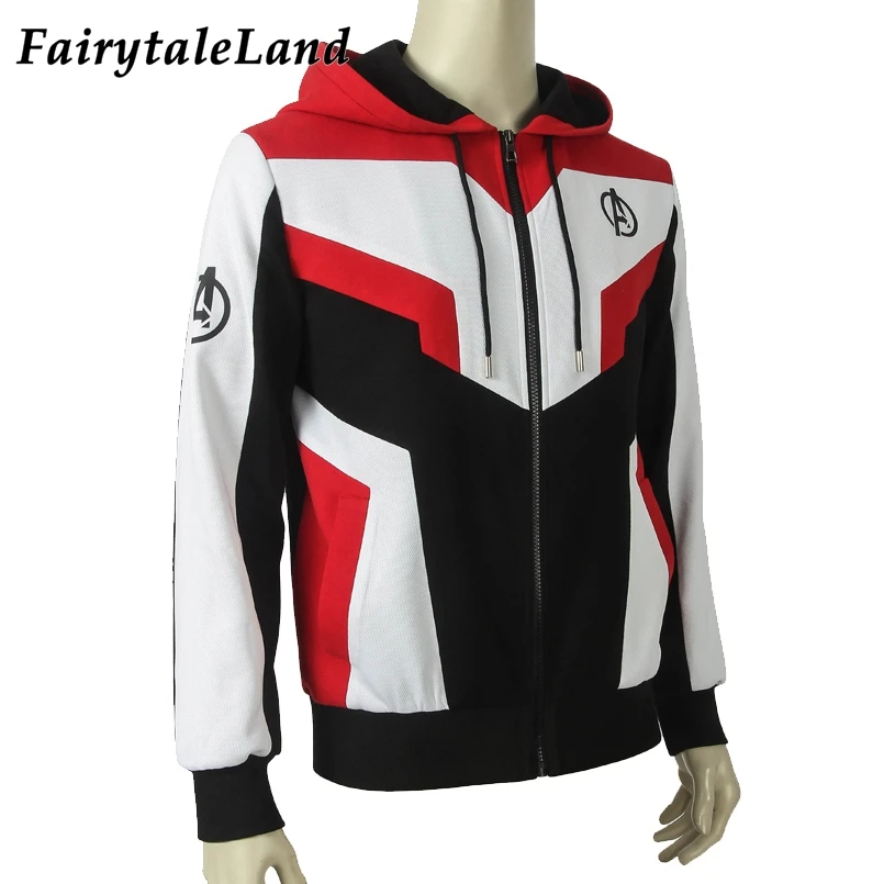 Avengers Endgame Superhero Hoodies Fancy Halloween Carnival Cosplay Quantum Realm Thor Captain America Sweatshirt Casual Hoodies