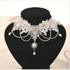 Wedding Lace choker necklaces Gland De Tatouage Choker Collier Noir Dentelle Choker Collier Vintage Femmes Bijoux De Mariage ► Photo 2/6