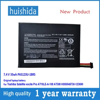 

7.4V 33wh PA5123U-1BRS New original laptop battery for Toshiba Satellite EXCITE Pro AT10LE-A-108 AT300 H000046730 series