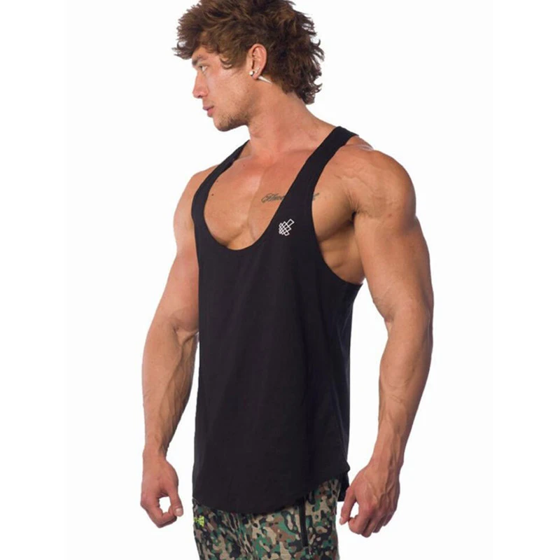 Gym tank tops men sport clothing-5