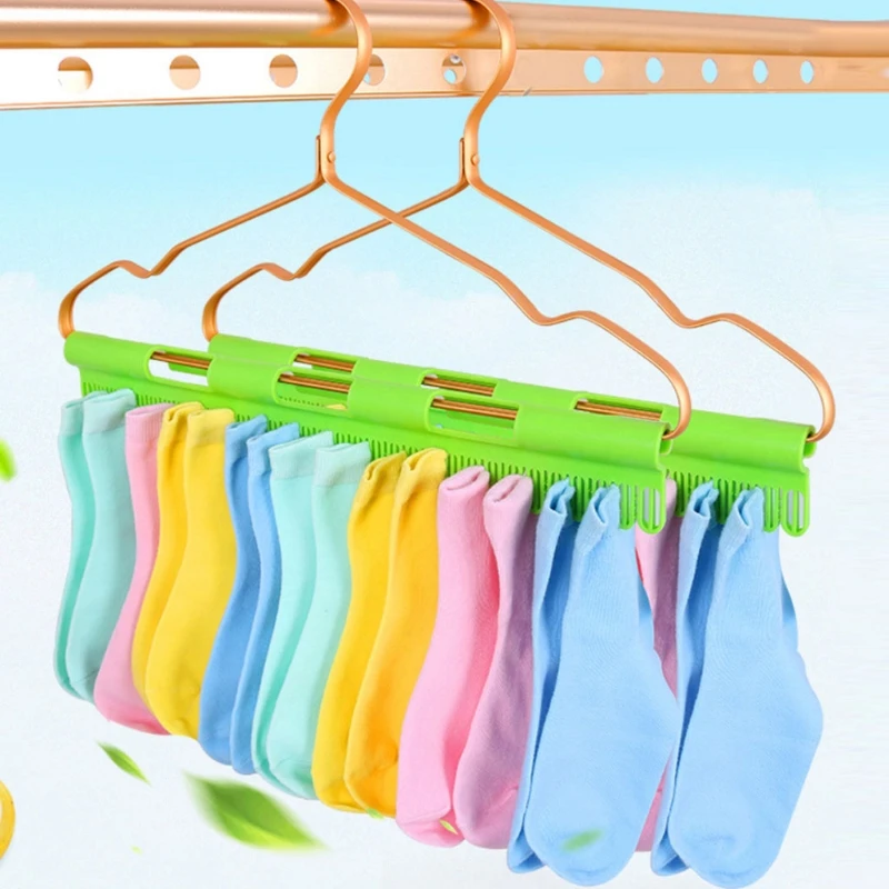 Одежда Носки отделка Зажимы Пластиковые противоскользящие ветрозащитный стеллаж для хранения вешалка одежда зажимы