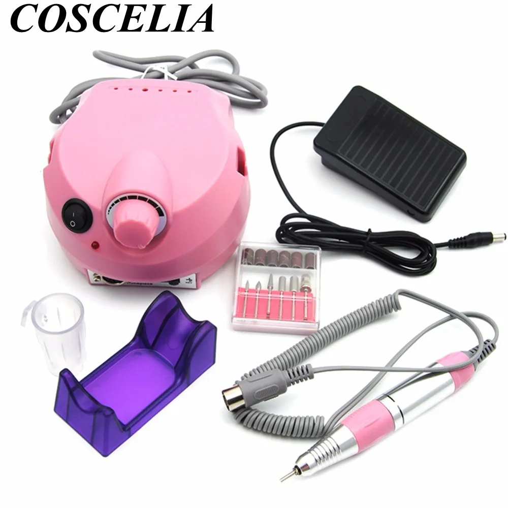 

Pro Nail Tools 30000 RPM Electric Nail Drill Machine Manicure Drills Accessory Acrylic Nail Drill File Drill Bits Pedicure Kit