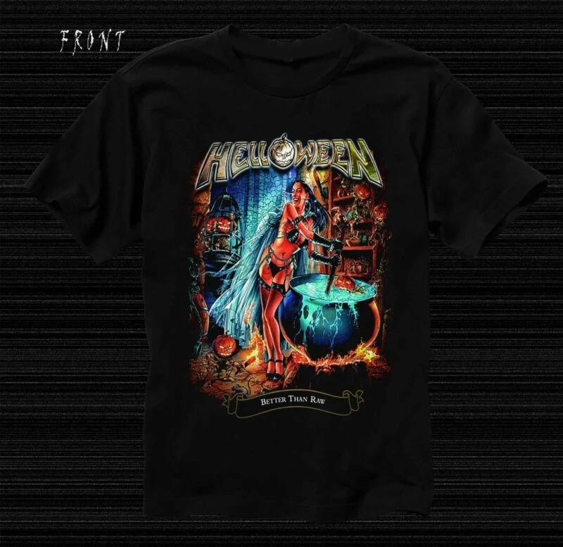 

HELLOWEEN-Better Than Raw-power metal -Blind Guardian T_shirt-sizesS to 7XL