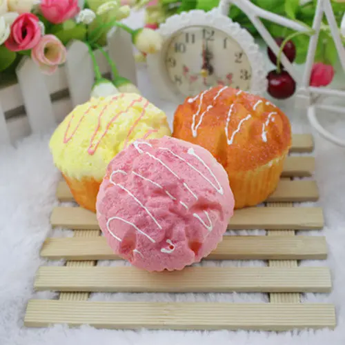 artificial muffin bread puff cake cupcake toy 1_