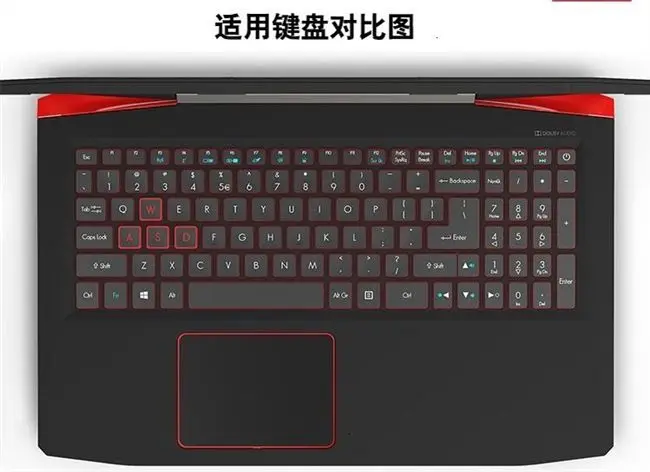 15,6 дюймовая Клавиатура для ноутбука, защитный чехол для acer Predator Helios 300 series G3-573 Triton 700 Nitro 5 PH317 VX5 VX15