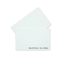 100 шт. RFID карты 125 кГц EM4100 TK4100 смарт-карт проксимити RFID Метка для контроля доступа карт Стикеры брелок маркер кольцо чип