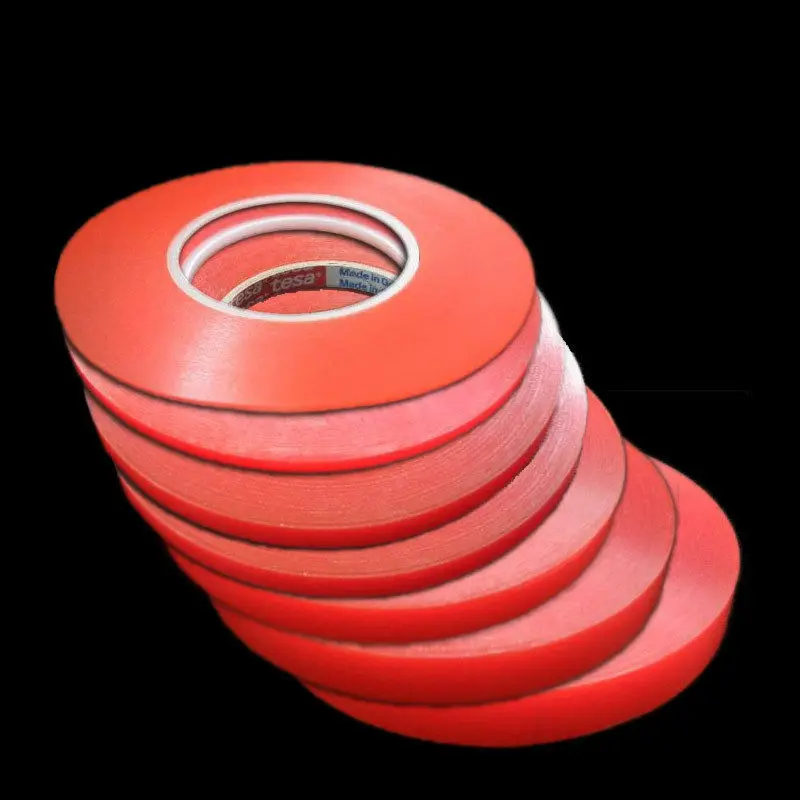 

Free shipping Heat Resistant Double-sided Transparent Clear Adhesive Tape 50M 15MM width Long Multi-role