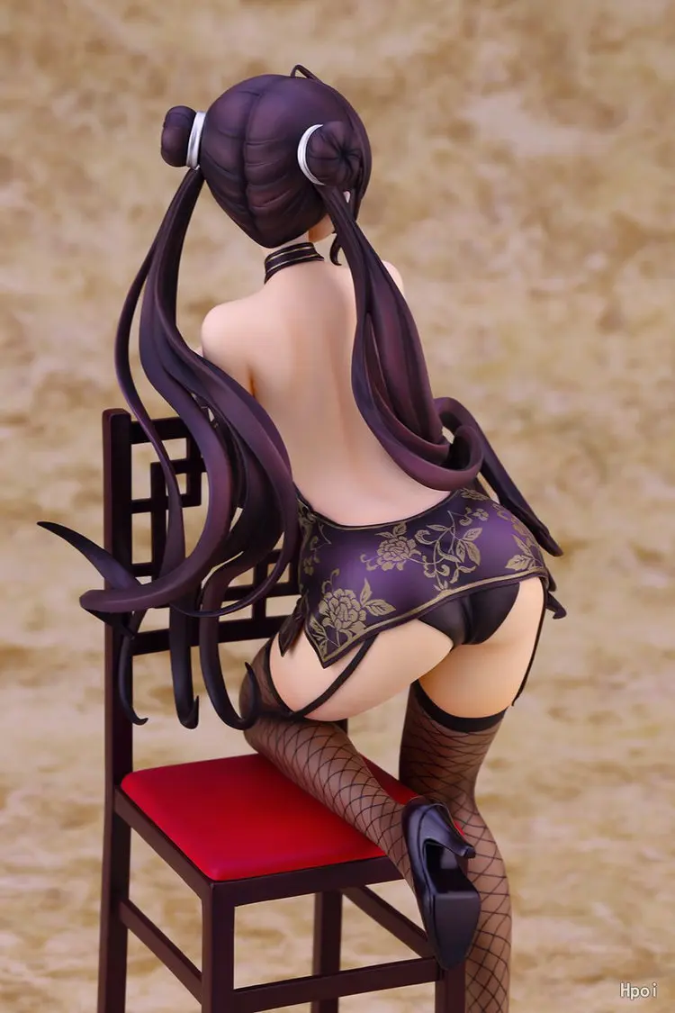 Новинка Аниме экшн-комикс Misaki Kurehito Fuyutsuki Togetsu в Cheongsam Рисунок 20 см 1/6 Масштаб ПВХ сексуальная модель девушки