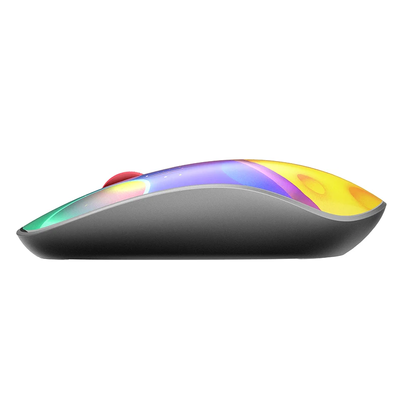 RAPOO M200 цветная Беспроводная оптическая мышь для ноутбука usb 2,4G 1000 dpi бесшумные переключатели мини-мышь для домашнего офиса планшетов мини-ПК - Цвет: Sky blue