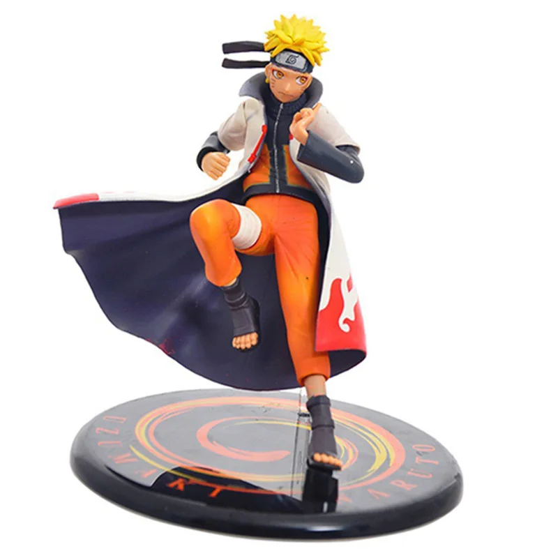 Uzumaki Naruto фигурки, 17 см рис Коллекционная Игрушечные лошадки, фигурку Коллекционная Brinquedos дети модель Игрушечные лошадки подарок