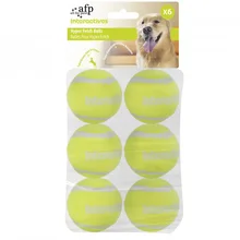 Fast Shipping Dog Toys Pet Tennis 6pcs Machine Balls Dog Ball Jouet Chien Honden Speelgoed Juguete Perro Pet Products