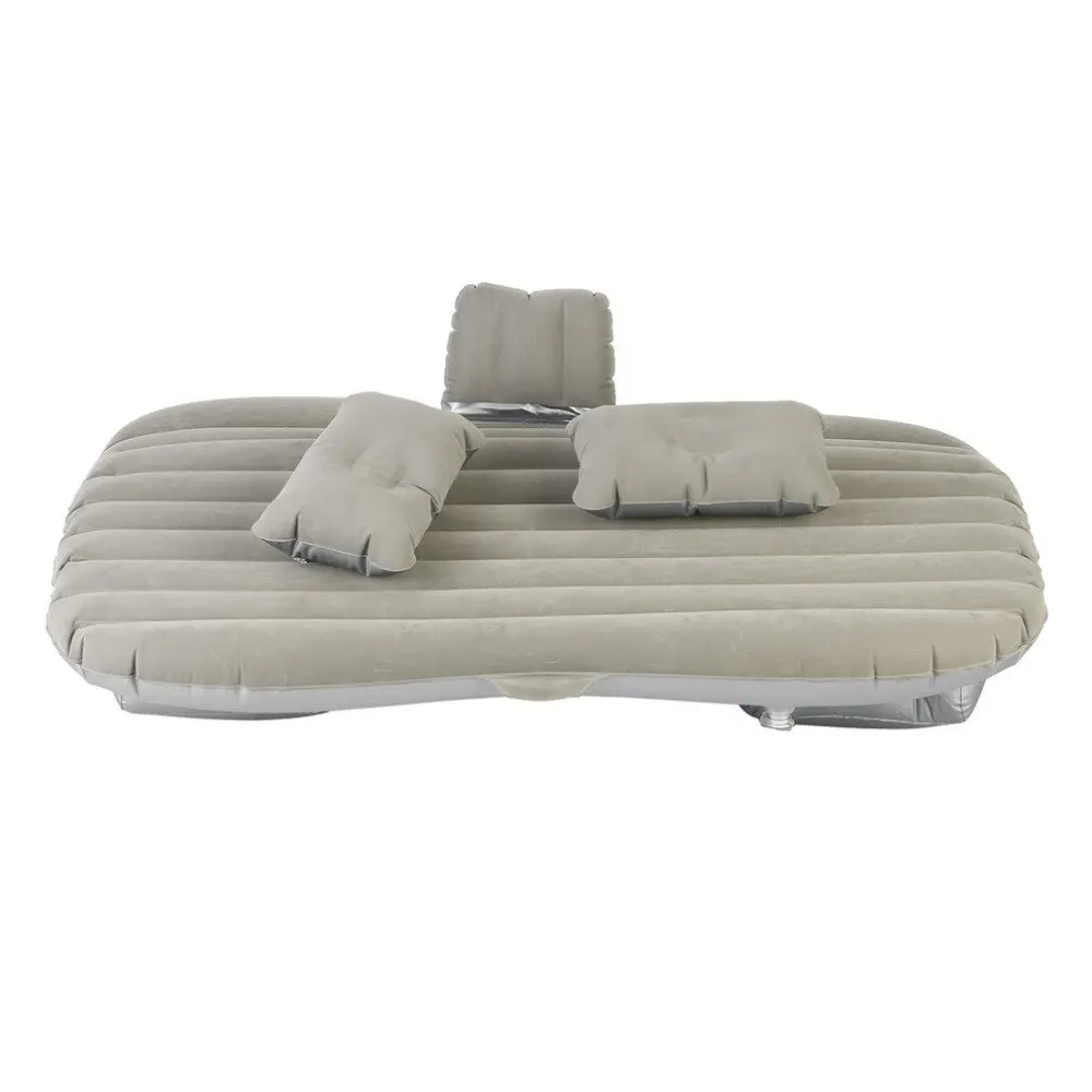Coche multifuncional colchón de la cama de aire cama coche asiento colchón Extra con la reparación de la bomba de aire de dos almohadas