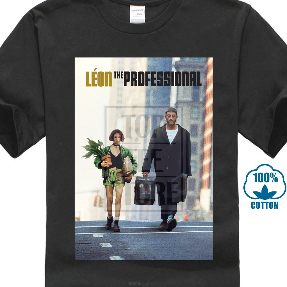 

Leon The Professional 1994 Movie Poster White T Shirt All Sizes S 4Xl V5