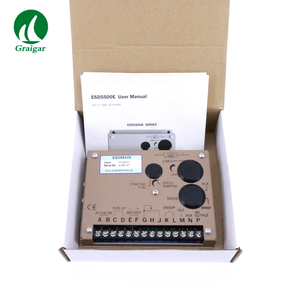 

ESD5522E Electronic Speed Governor Generator Speed Control All electronic device