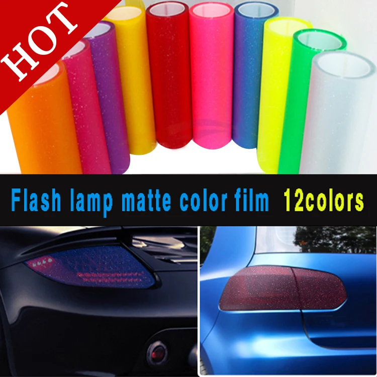 

Free shipping 12 Colors 30CMX100CM motorcycle suv Auto Car Light Headlight Taillight Tint styling waterproof Vinyl Film Sticker