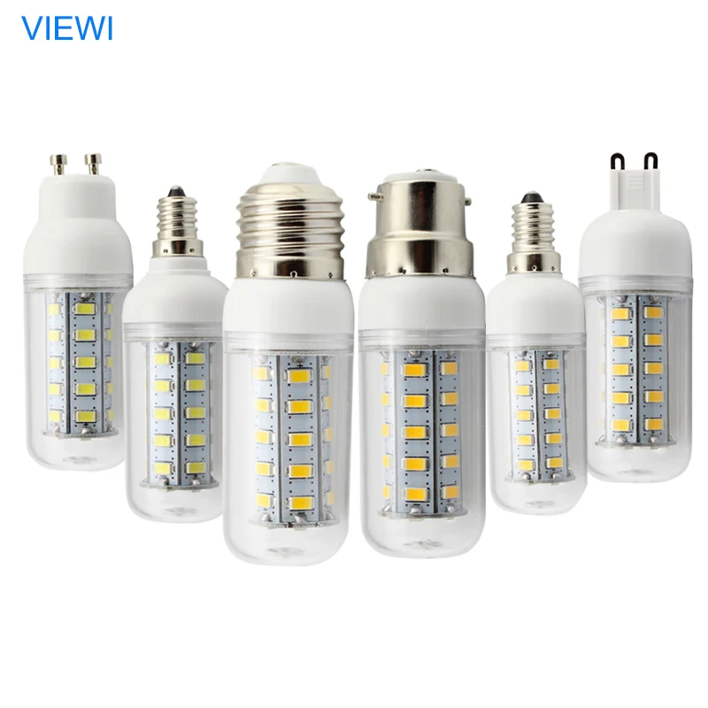 Viewi 10x супер яркость LED лампа кукурузы GU10 G9 B22 E14 E12 E27 110 В 220 В 5730 36leds энергосберегающие лампы для дома огни