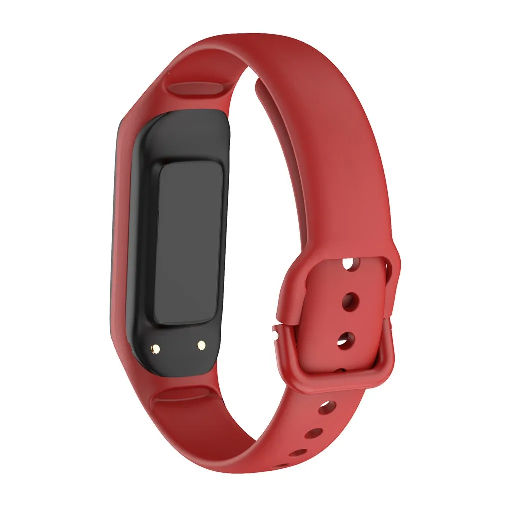 10 фото для samsung Galaxy Fit-e SM-R375 Китай оригинальные аксессуары замена силиконовый ремешок для наручных часов
