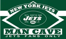 3X5FT new York jets man cave flag Digital printing banner