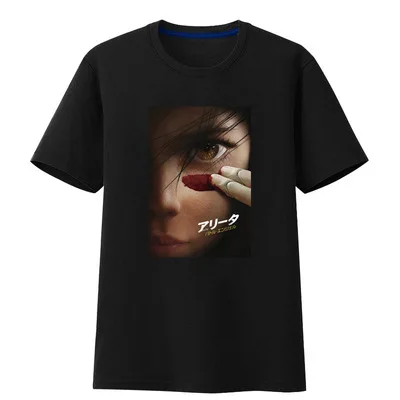 

Anime ALITA Battle Angel t-shirt Cosplay film t Shirt Anime Tees unisex