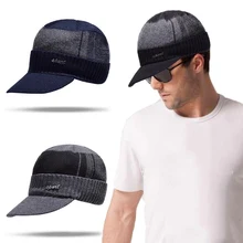 Зимние шапки зимняя шапка бини для мужчин женский шерстяной шарф шапки шапка-Маска Вязаная Шапка