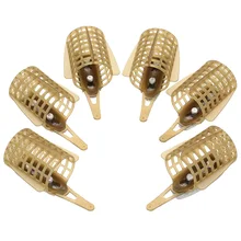 Bait Cage Carp Fishing Feeder Lure Holder Basket Cage Fishing Trap Fishing Accessory with Lead Sinker 30g/40g/50g/60g/70g/80g